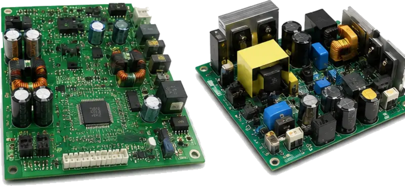 Tarjeta electrónica industrial reparada a nivel de componente por HD Electronics